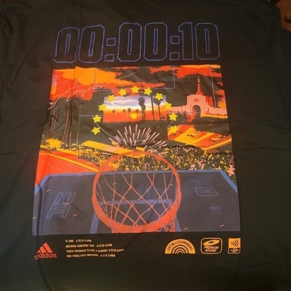 adidas Los Angeles Graphic T-Shirt NEW! - Picture 9 of 11